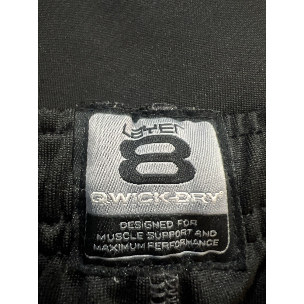 Layer 8 Performance Joggers Mens 38" Quick Dry Sweatpants Black XL - Picture 12 of 12